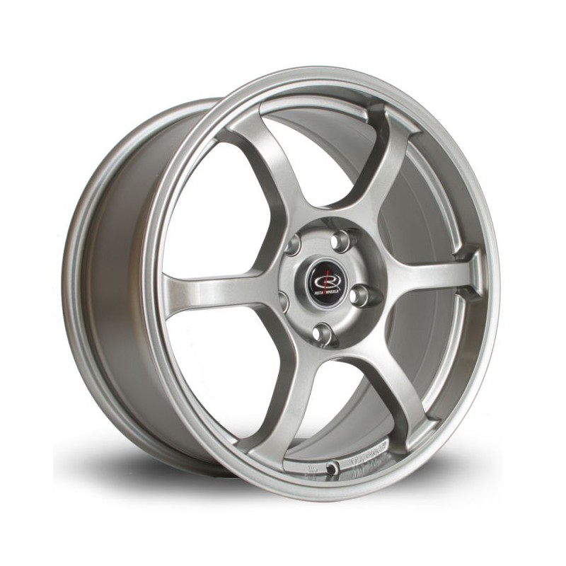 Llanta Rota Boost 17x7.5 5x114 Steelgrey