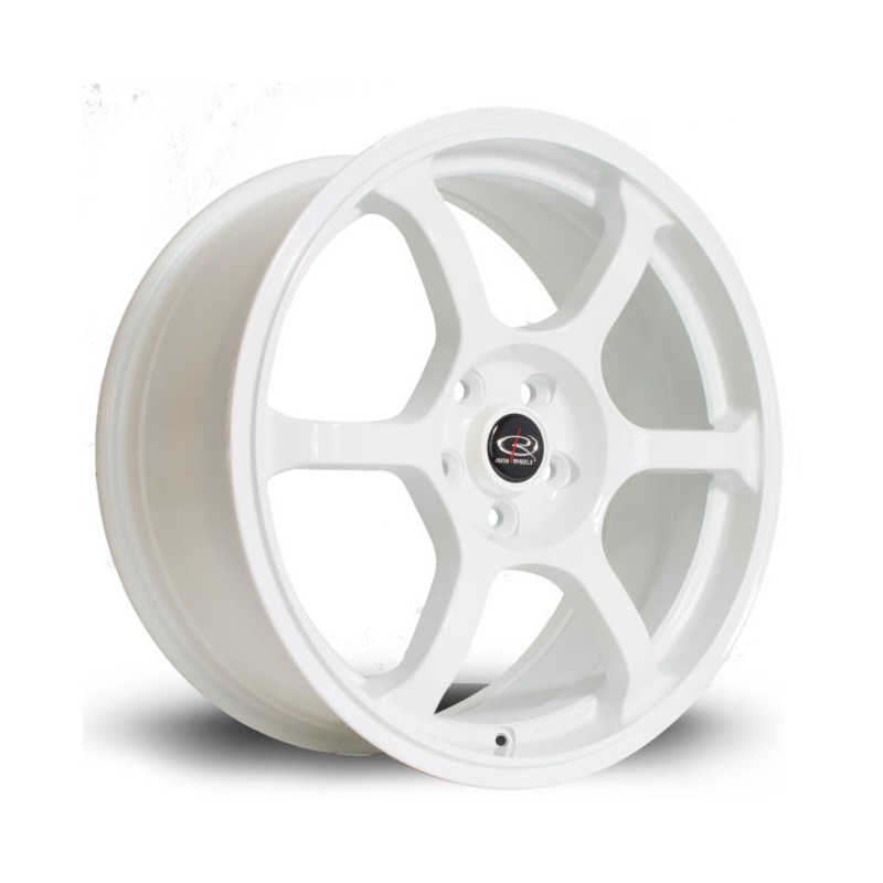 Llanta Rota Boost 17x8 5x108 White