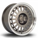 Llanta Rota EG6 16x7 4x100 RLGunmetal