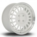 Llanta Rota EG6 16x7 4x100 RLWhite