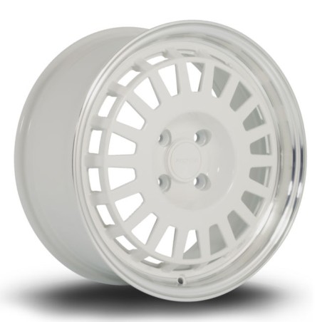 Llanta Rota EG6 16x7 4x100 RLWhite