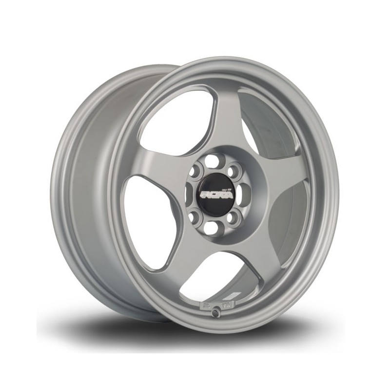 Llanta Rota Slipstream FF10 15x6.5 4x100 GSilver