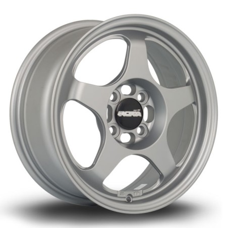 Llanta Rota Slipstream FF10 15x6.5 4x100 GSilver