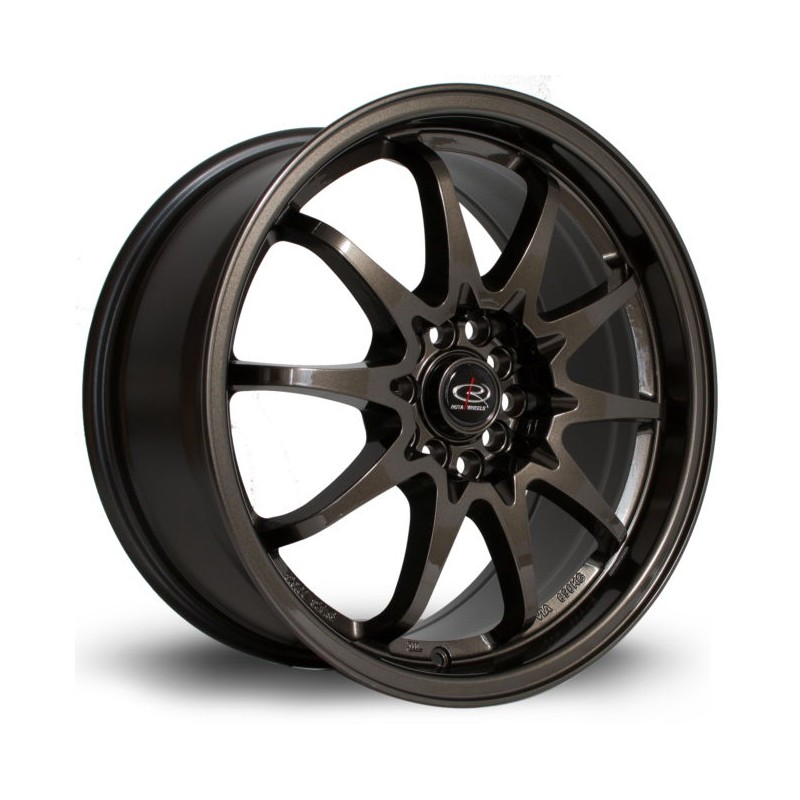 Llanta Rota Fight 17x8 5x100-5x114 Gunmetal