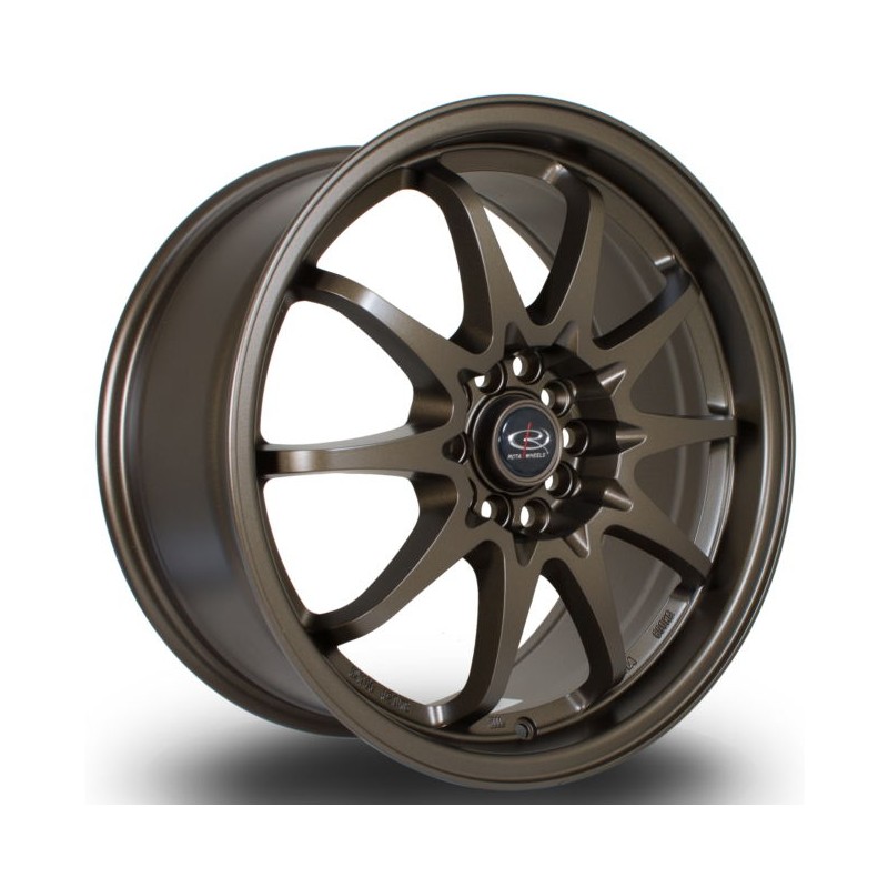 Llanta Rota Fight 17x8 5x100-5x114 MBronze3