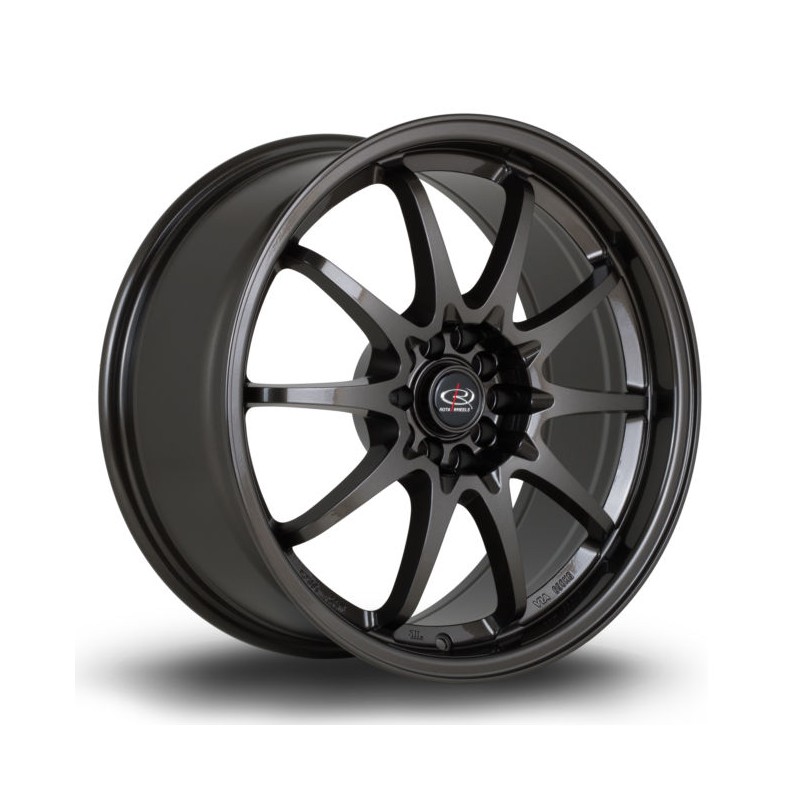 Llanta Rota Fight 18x8.5 5x100-5x114 Gunmetal