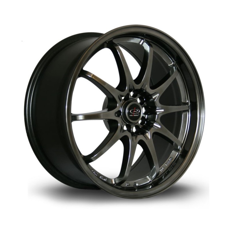 Llanta Rota Fight 18x8.5 5x100-5x114 HBlack