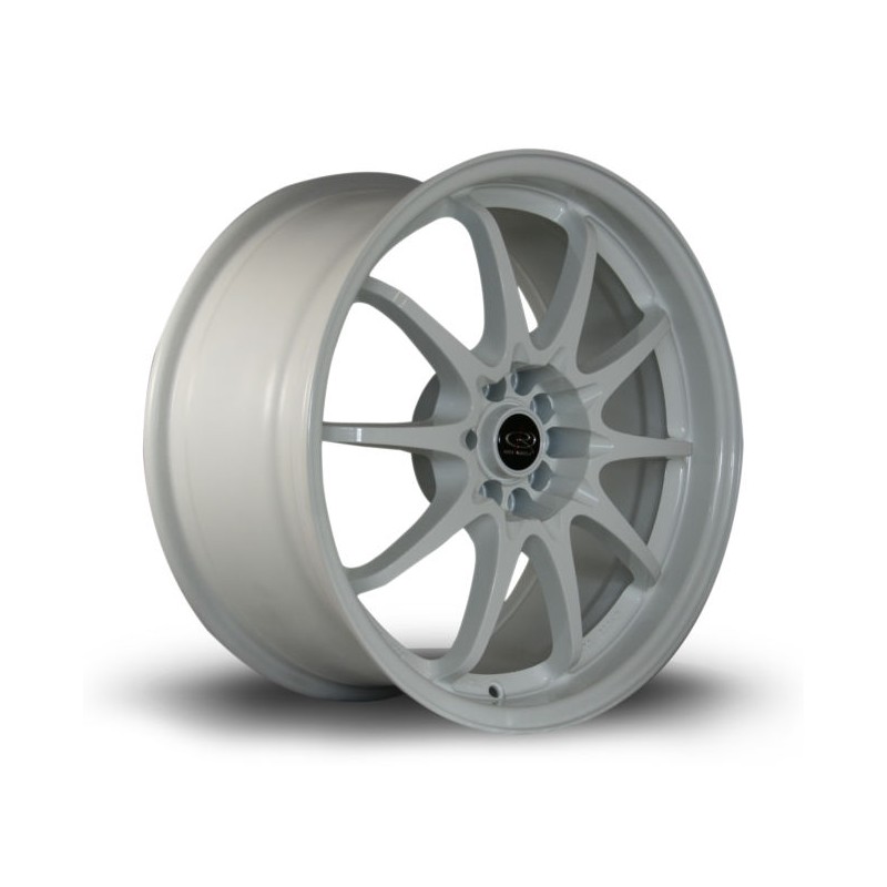 Llanta Rota Fight 18x8.5 5x100-5x114 White