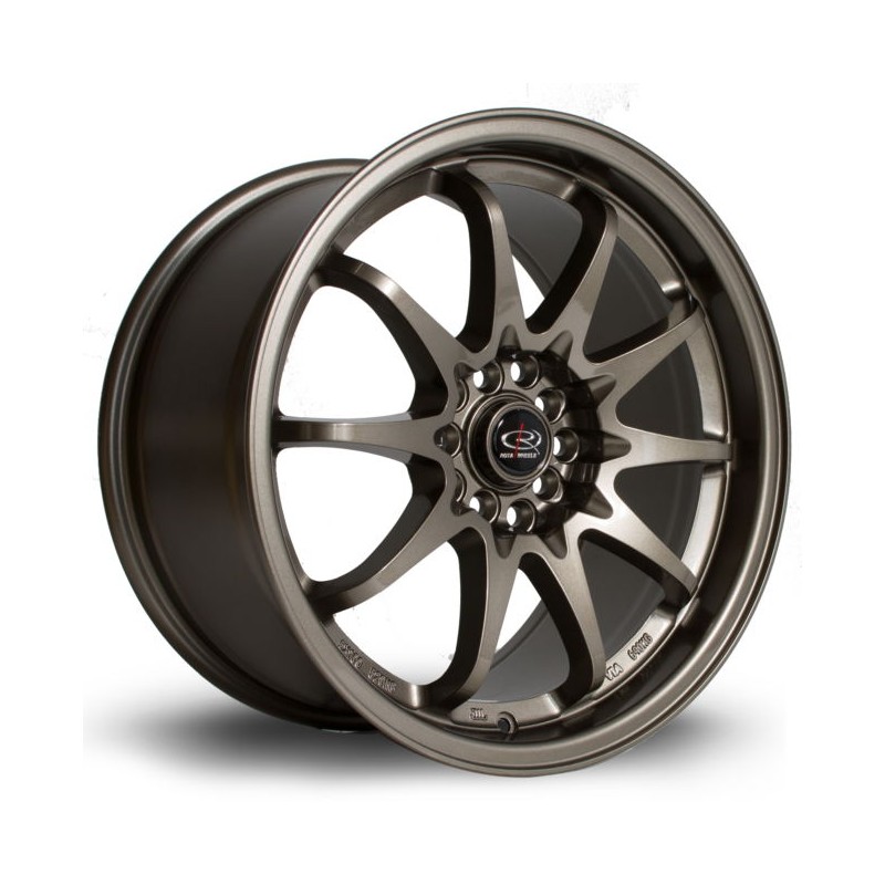 Llanta Rota Fight 17x9 5x100-5x114 Bronze