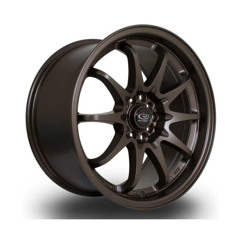 Llanta Rota Fight 17x9 5x100-5x114 MBronze3