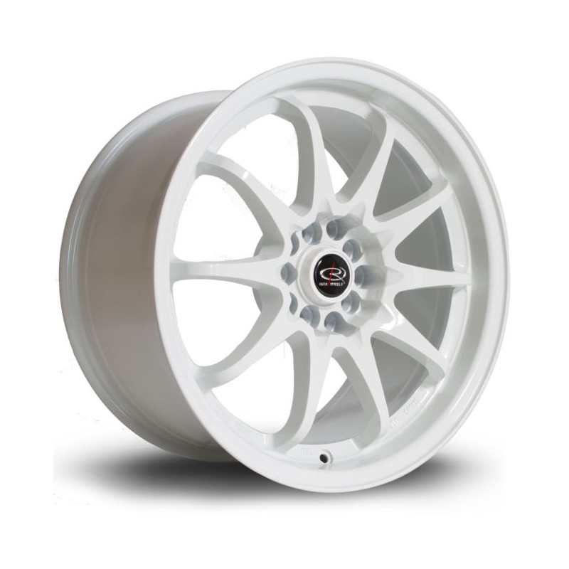 Llanta Rota Fight 17x9 5x100-5x114 White