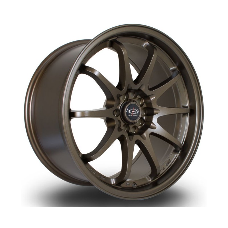 Llanta Rota Fight 18x9.5 5x100-5x114 MBronze3