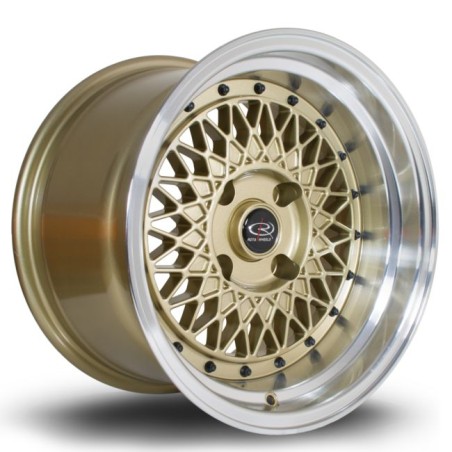 Llanta Rota Wired 15x9 4x114 RLGold