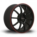 Llanta Rota Force 17x7.5 4x114 FBlackRLip