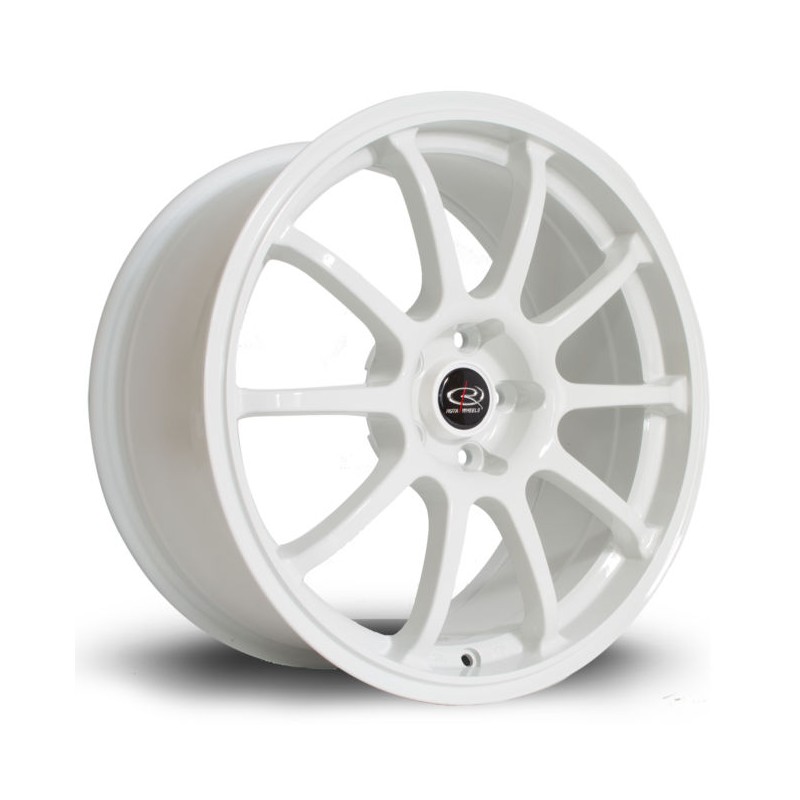 Llanta Rota Force 17x7.5 4x100 White