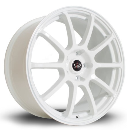 Llanta Rota Force 18x8.5 5x108 White