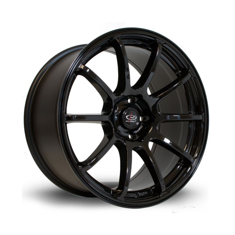 Llanta Rota Force 18x9 5x114 Black