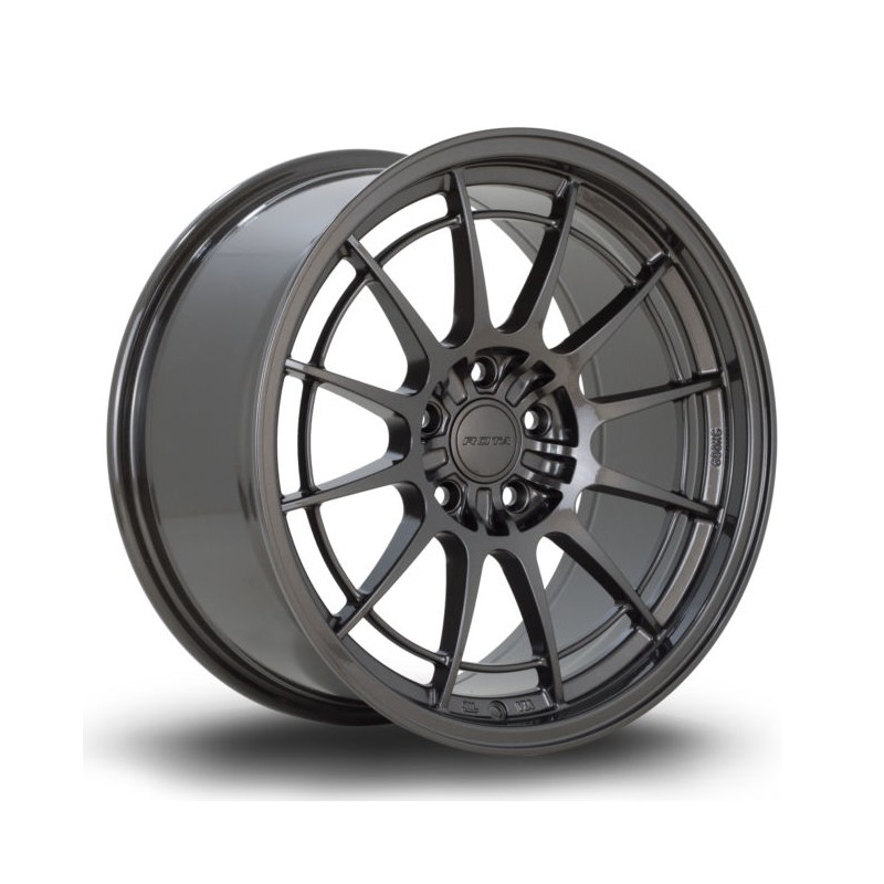 Llanta Rota GKR 18x9 5x112 Gunmetal