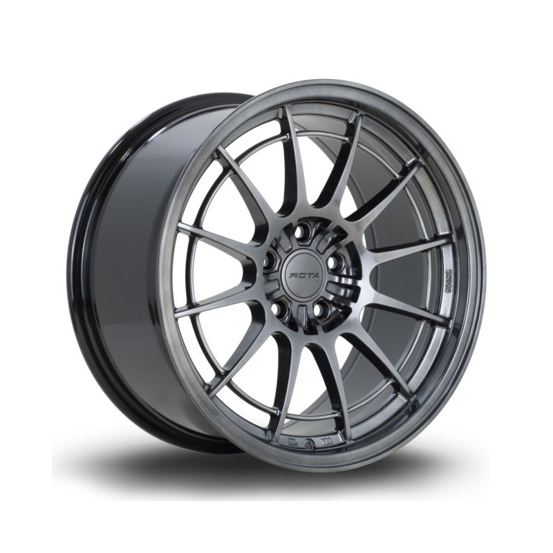 Llanta Rota GKR 18x9 5x112 HBlack