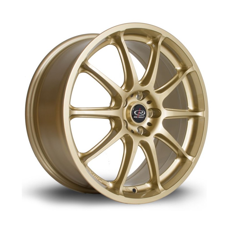 Llanta Rota Gra 17x7.5 5x100 Gold