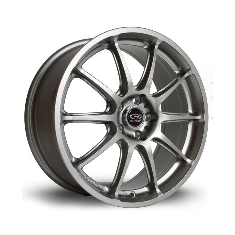 Llanta Rota Gra 17x7.5 5x100 Steelgrey