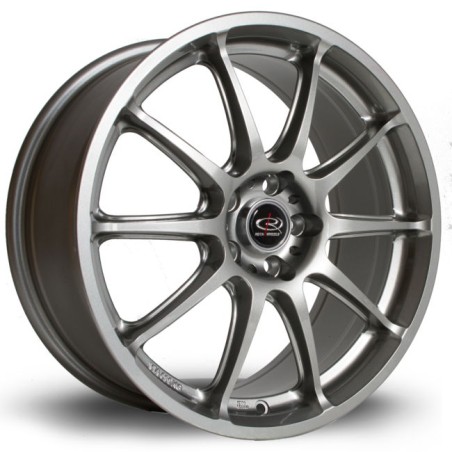 Llanta Rota Gra 17x7.5 5x100 Steelgrey