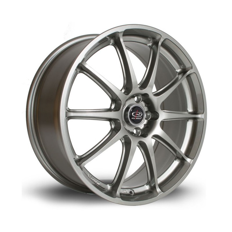 Llanta Rota Gra 18x7.5 5x100 Steelgrey