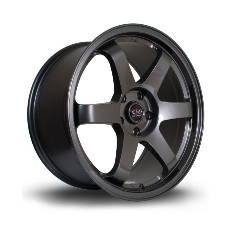 Llanta Rota Grid 18x9 5x114 Gunmetal