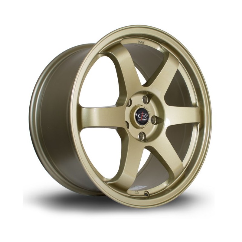 Llanta Rota Grid 18x9 5x114 Gold