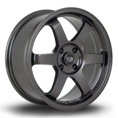 Llanta Rota Grid 2 17x7.5 4x108 Gunmetal