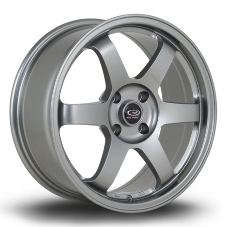 Llanta Rota Grid 2 17x7.5 4x108 Steelgrey