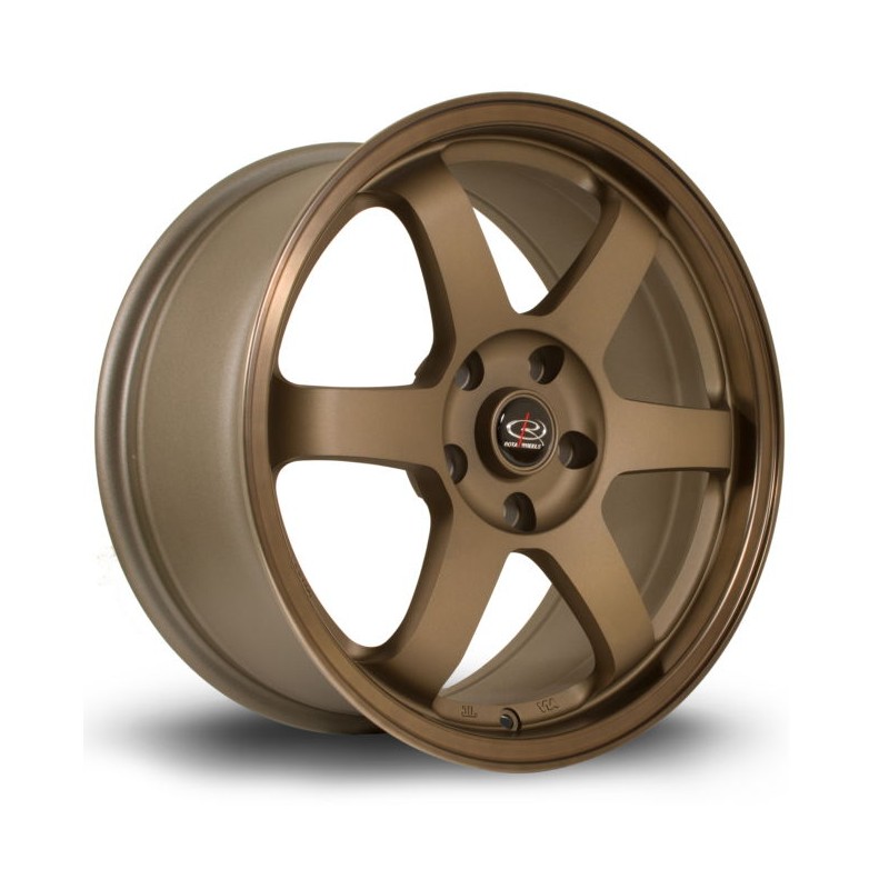 Llanta Rota Grid 17x8 4x100 SPBronze