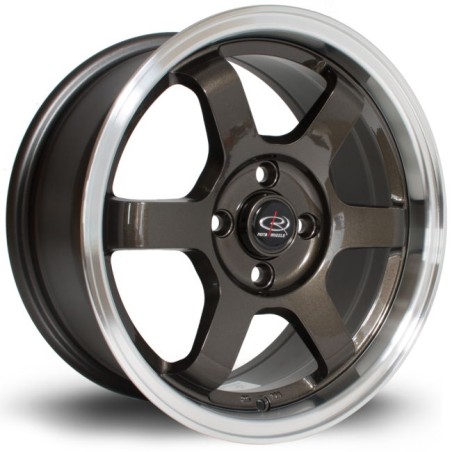 Llanta Rota Grid 15x7 4x100 RLGunmetal