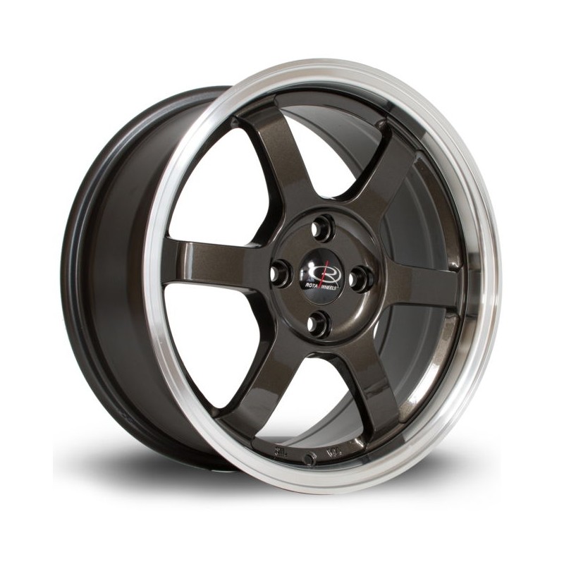 Llanta Rota Grid 16x7 4x100 RLGunmetal