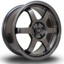 Llanta Rota Grid 17x7.5 4x108 Gunmetal