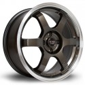 Llanta Rota Grid 17x7.5 4x100 RLGunmetal