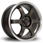 Llanta Rota Grid 17x7.5 4x100 RLGunmetal