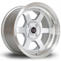 Llanta Rota Grid-V 15x8 4x100 RLSilver