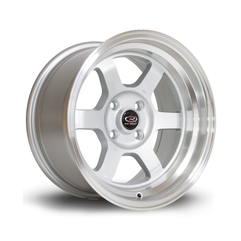 Llanta Rota Grid-V 15x8 4x100 RLSilver