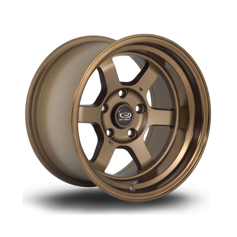 Llanta Rota Grid-V 15x9 5x114 SPBronze