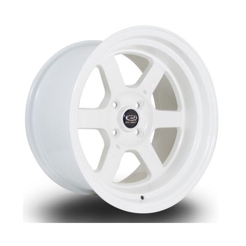 Llanta Rota Grid-V 16x9 4x100 White