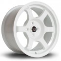 Llanta Rota Grid 16x8 4x114 White