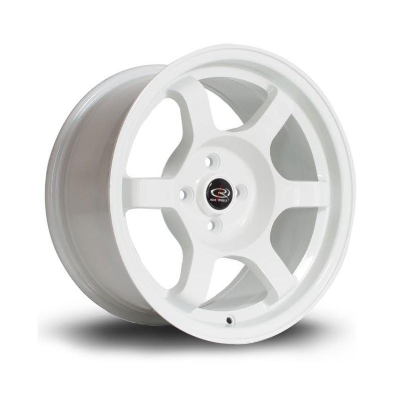 Llanta Rota Grid 16x8 4x100 White