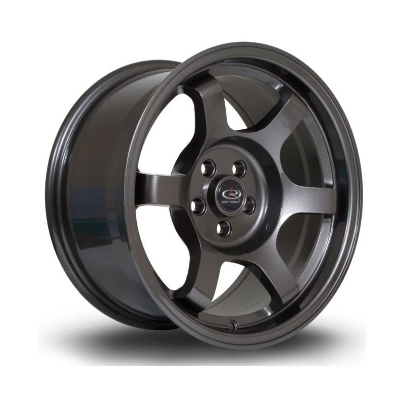 Llanta Rota Grid 16x8 5x120 Gunmetal