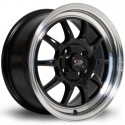 Llanta Rota GT3 15x7 4x100 RLBlack