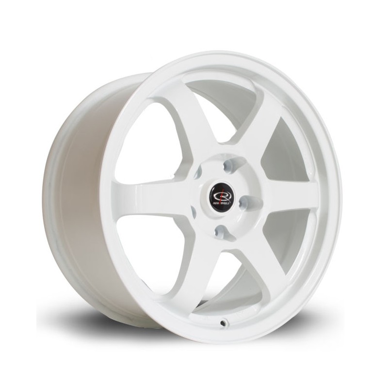 Llanta Rota Grid 17x8 5x114 White