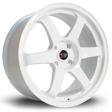 Llanta Rota Grid 18x8.5 4x114 White