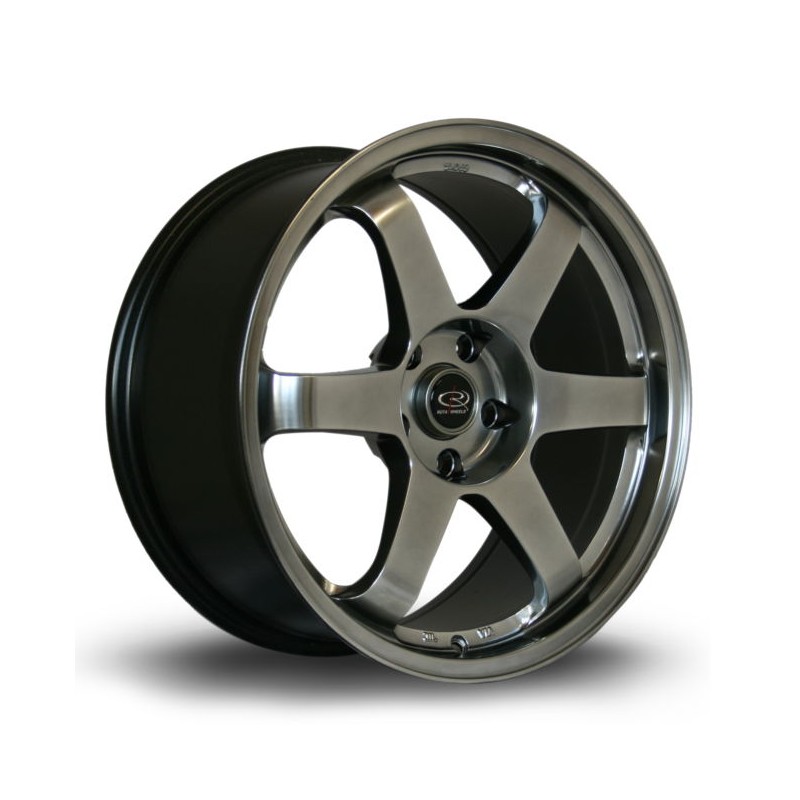 Llanta Rota Grid 18x8.5 5x114 HBlack