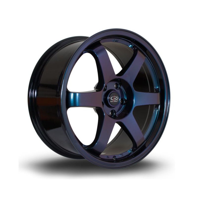 Llanta Rota Grid 18x8.5 5x114 NeoChrome