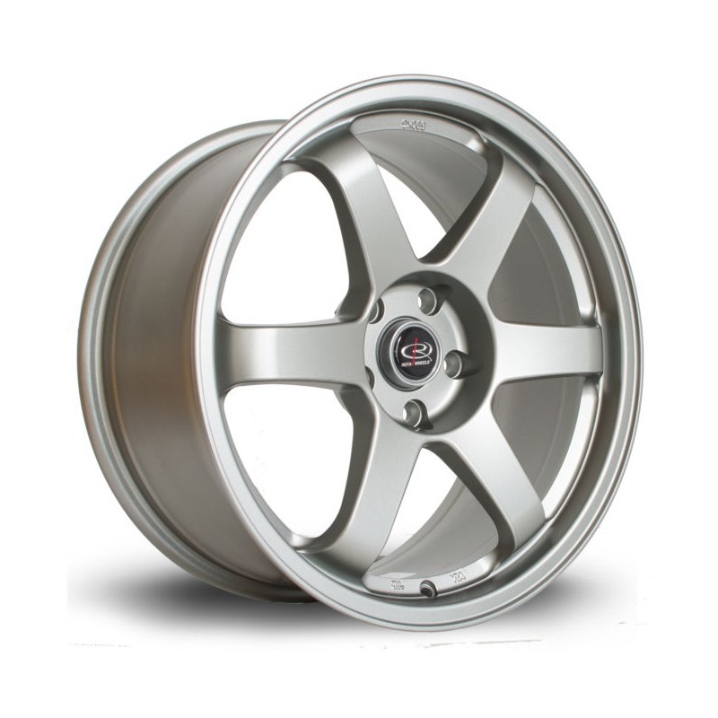 Llanta Rota Grid 18x8.5 5x108 Steelgrey